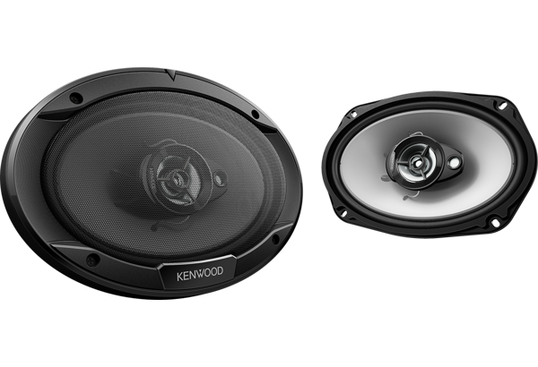 Kenwood KFC-S6966 6"x9" Flush Mount 3-way 2-Speaker System