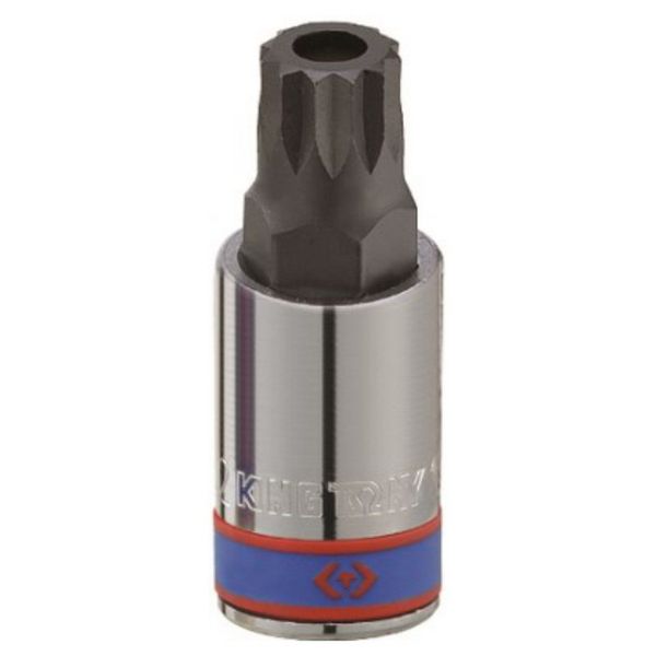 King Tony Socket 1/2"Dr Spline Bit Tamper Proof 16 X 66Mm