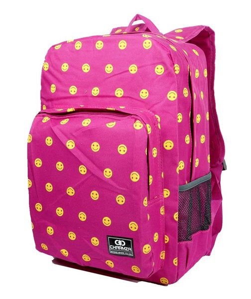 Emoji School Bag 20 Liter - Pink