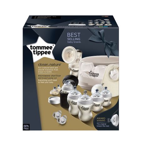 tommee tippee breast pump and steriliser