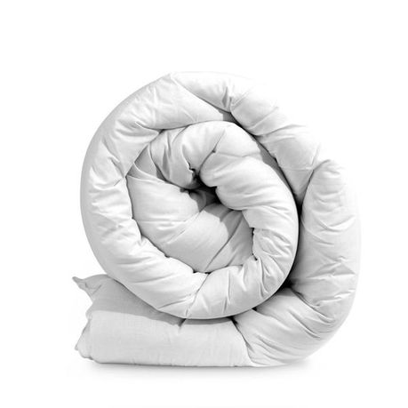 argos feather duvet single