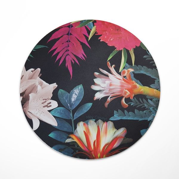 Hey Casey! Dark Tropic Mouse Pad
