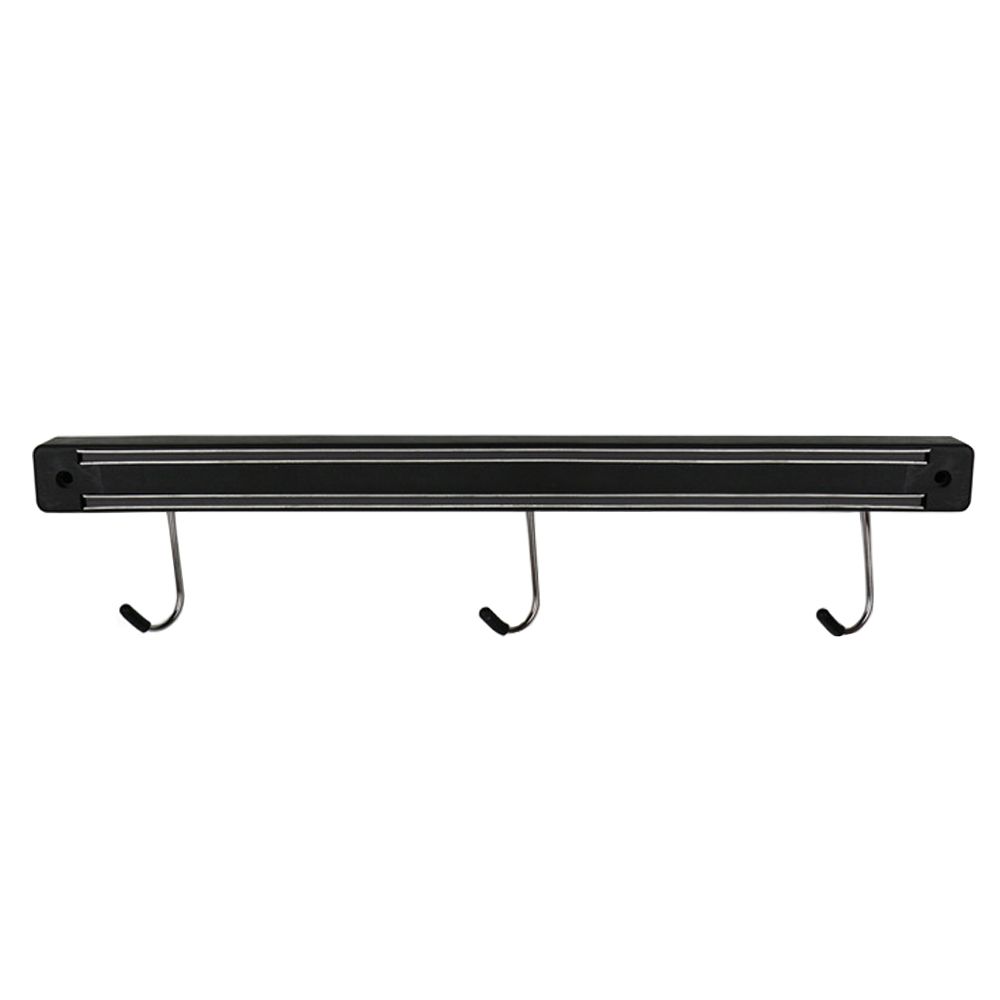 34cm Black WallMount Knife Holder With Hooks Shop Today. Get it Tomorrow!