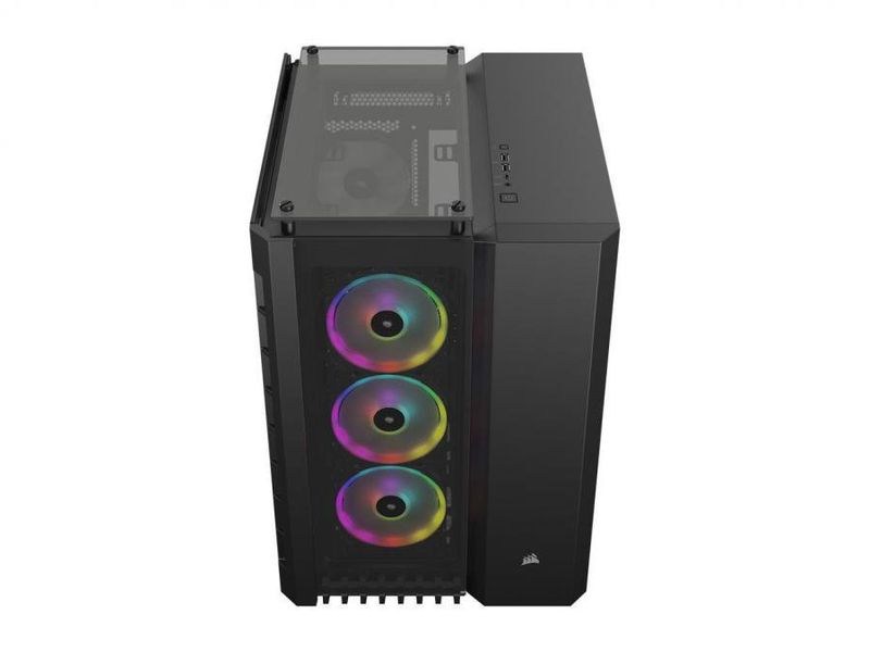 Corsair Crystal Series 680X RGB Tempered Glass ATX Case (Black)