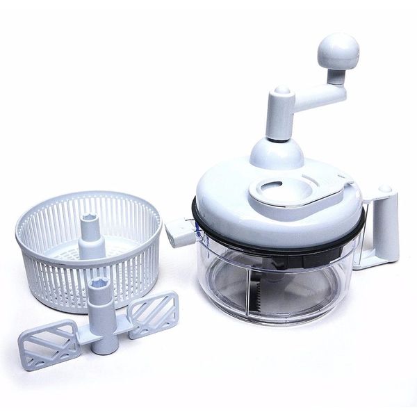 Swift Chopper Manual Food Processor Salad Spinner