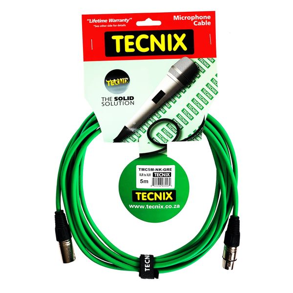 Xlr Microphone Cable - Green image