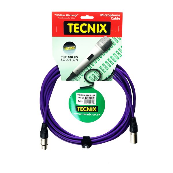 Xlr Microphone Cable - Purple image