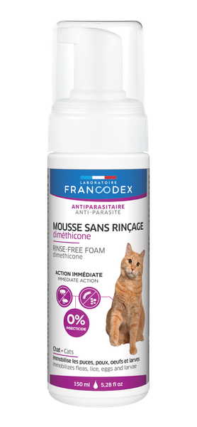 Rince-free Foam - Cats - 150ml