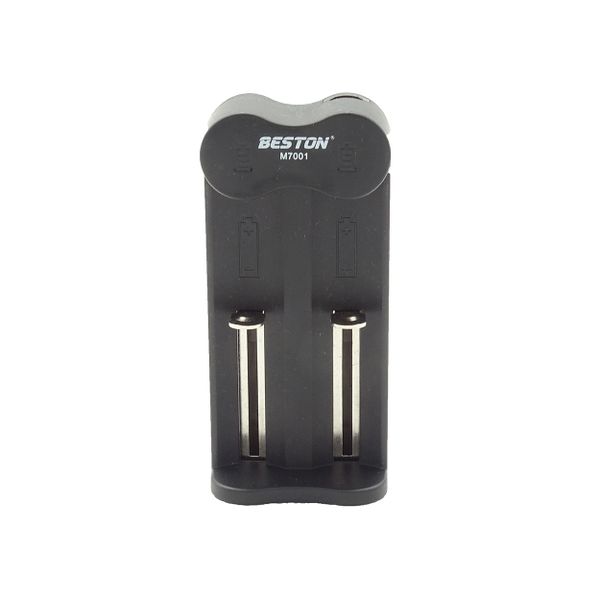BESTON 18650 2 Slot 3.7V Li-ion Rechargeable Battery USB Charger