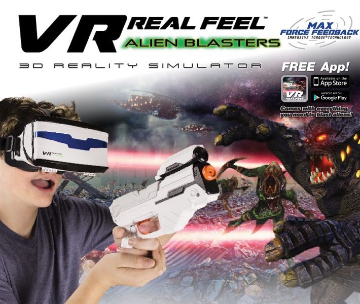 VR Real Feel Alien Blaster