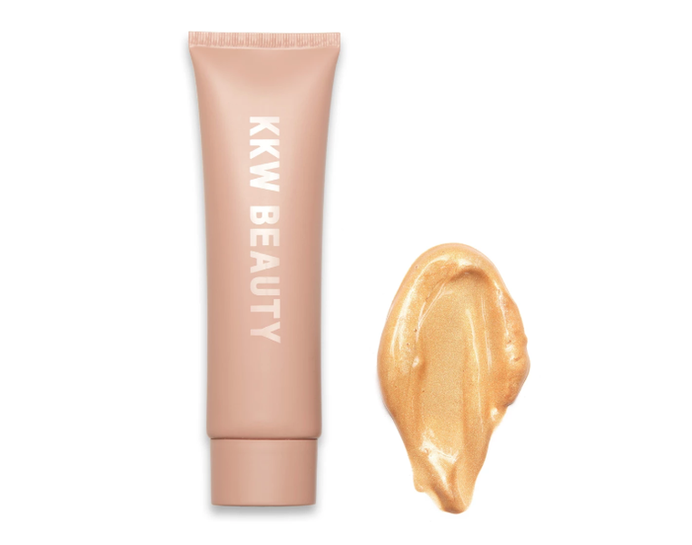 KKW Skin Perfecting Body Shimmer Gold