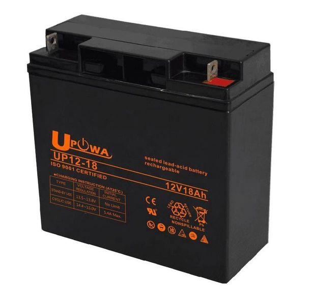 Mr Universal Lighting - 12V 18ah VRLA Battery