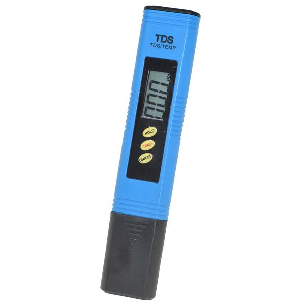 Portable LCD Digital TDS &amp; Temperature Meter Tester - White