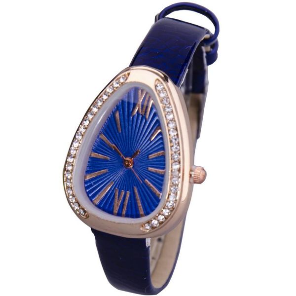 Red Triangle watch with round edges/ Snake Head