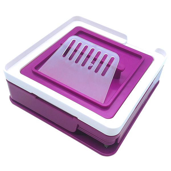 100 Holes #0 Manual Capsule Filling Machine-Purple