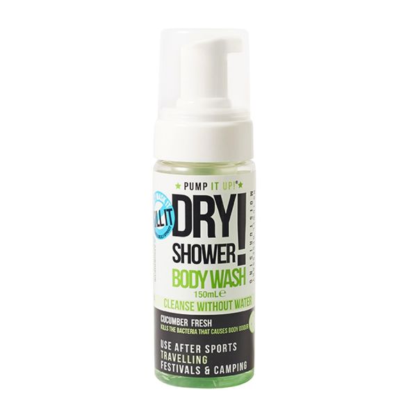 Pump it Up Dry Shower 150 ml - Cucumber