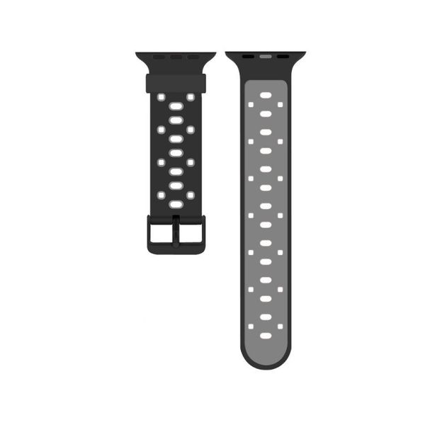 Apple Replacement Watch Band Soft Silicone Breathable 42mm 44mm M/L