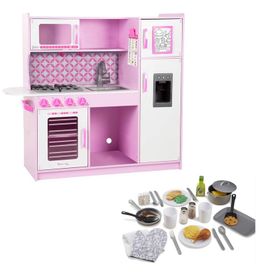 melissa and doug pink kitchen