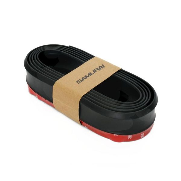 Universal Samurai Rubber protector lip for front,side or rear spoilers