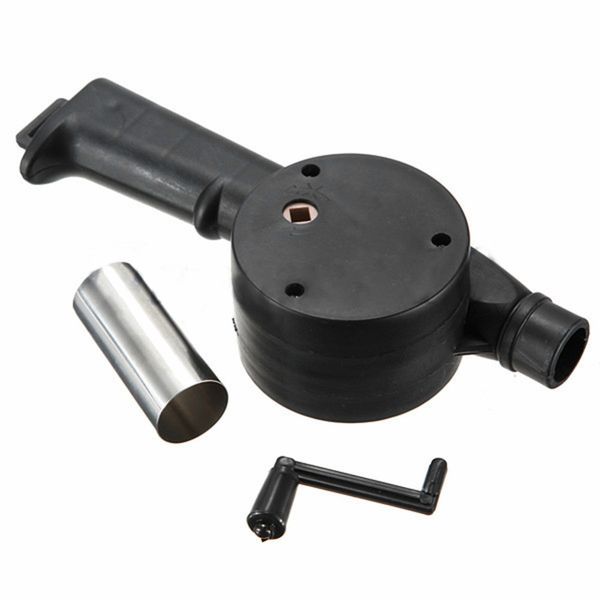 BBQ Manual Fan Air Blower for Barbecue Fire Outdoor Cooking Picnic