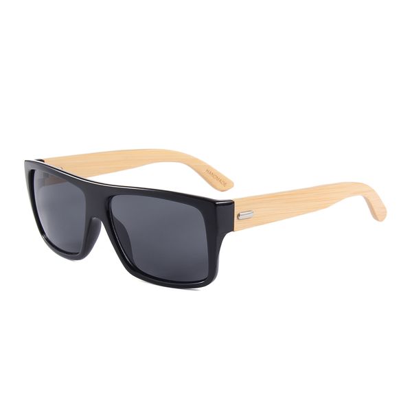 Rebound Sunglasses UV 400 Bamboo OEM - Black
