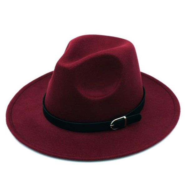 red fedora for women