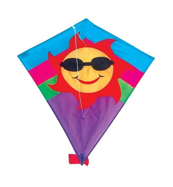 Allwin Diamond Kite Single Line (Sun) 60x70cm