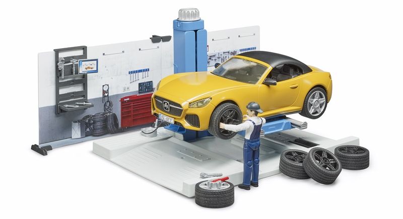 Bruder Bworld Car Service Set