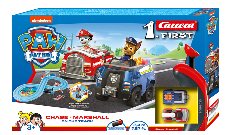 Carrera First Paw Patrol - On the Track Set 2.4m