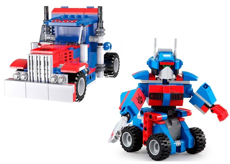 CaDA Tech Optimus Robot 2in1 - Pull Back - 251 Piece