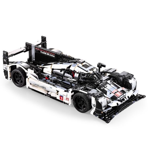 CaDA Tech 919 Racing Car - Porsche - 1586-Piece - 49cm Long