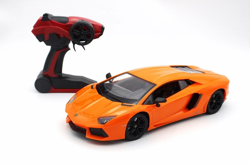 RW Toys 1/14 R/C Lamborghini Aventador LP700-4 - Orange