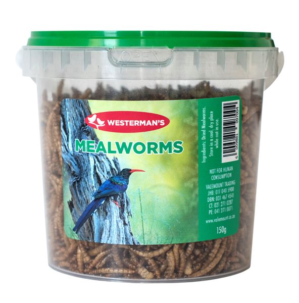 Westermans Dried Mealworms - 150g