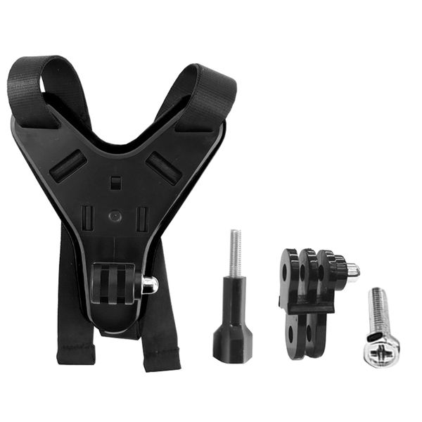 Motorcycle Helmet Mounting Bracket for DJI Osmo Action Camera - Orange