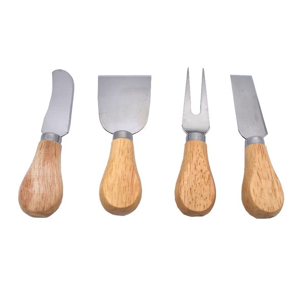 Cheese Knife and Fork Set - Set of 4