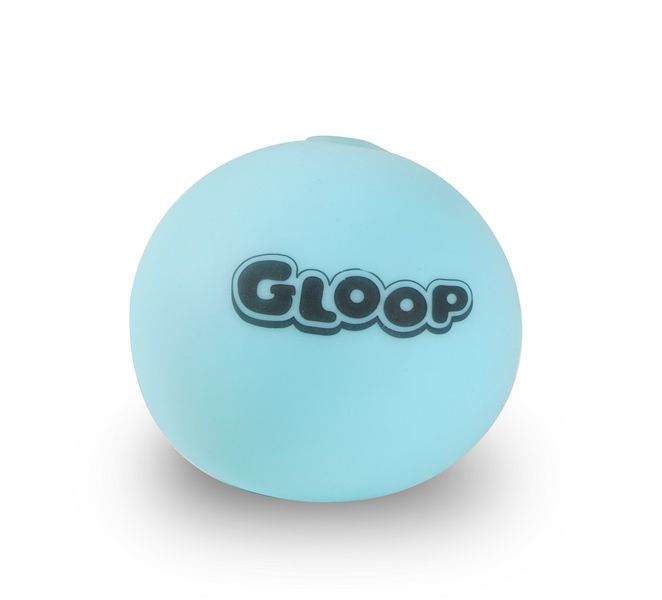 Gloop Splodge Stress / Play Ball 80mm Blue to Green