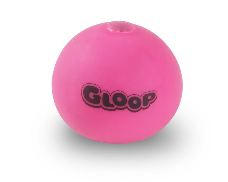 Gloop Splodge Stress / Play Ball 80mm Pink to Purple
