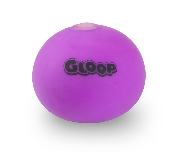 Gloop Splodge Stress / Play Ball 110mm Pink to Purple