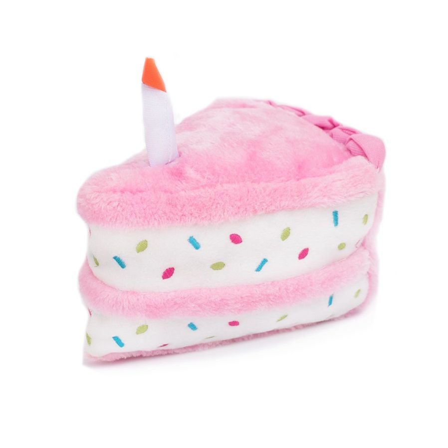 musical birthday cake dog toy