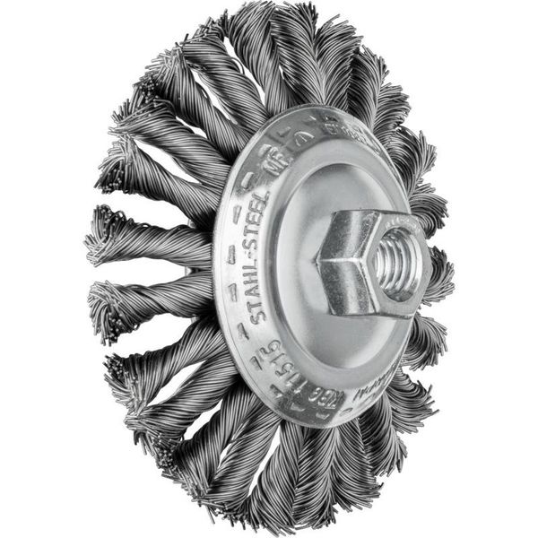 PFERD Knotted Flaring Cup Brush 115mm M14