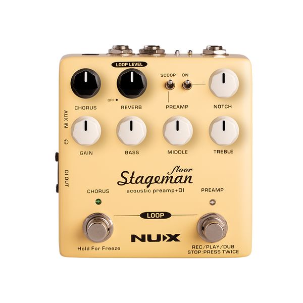 Nux Stageman Floor Acoustic Preamp &amp; DI