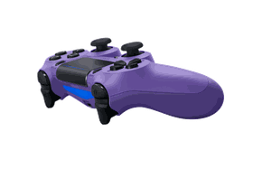 purple dualshock controller