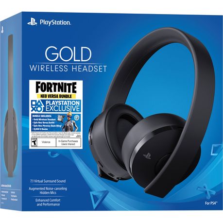 ps4 pro gold headset