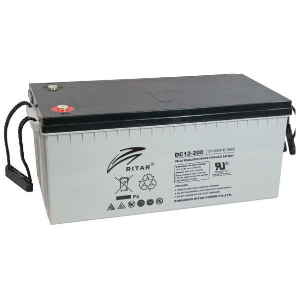 Mr Universal Lighting - 12v 200ah Lead Carbon Battery