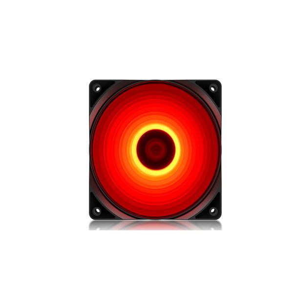 DeepCool RF120 Red LED 120mm Case Fan-BK