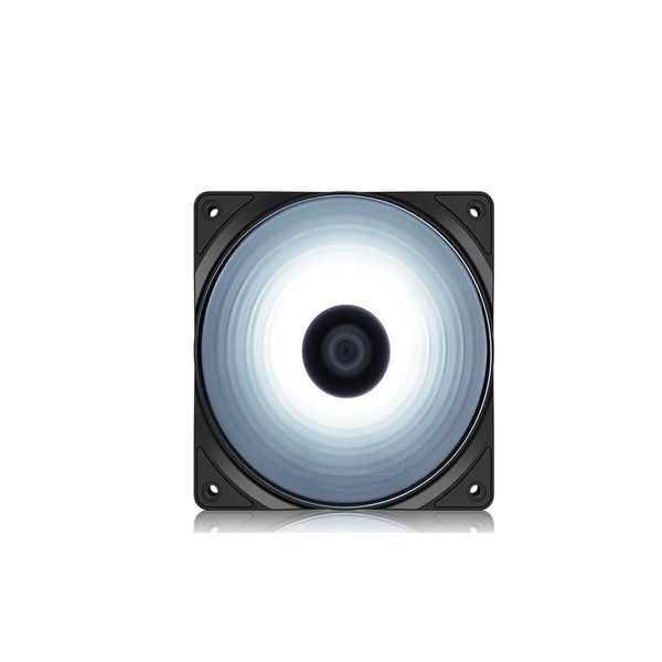 DeepCool RF120 120mm White LED Case Fan-BK