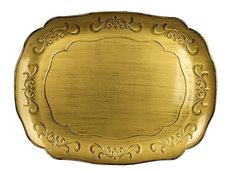 Antique Gold tray