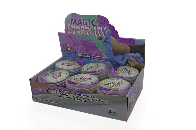 Magic Stretchy Sand 200g - 6 pack