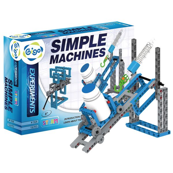 Gigo Simple Machines Mechanical Physics Set - 26 Models
