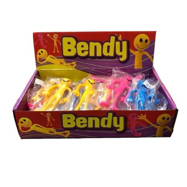 Bulk Pack Bendy Smiley Men x 24